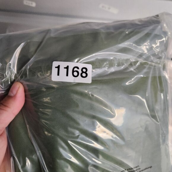 Womens LL Bean size 12 Petite Green Classic Fit Stretch Capri Pants 20.5" inseam - Picture 11 of 11